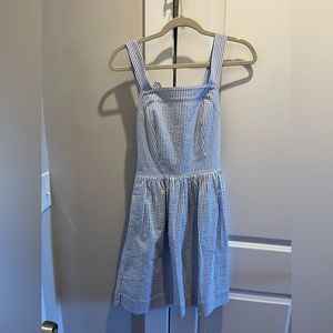 Knee Length J Crew Seersucker Dress